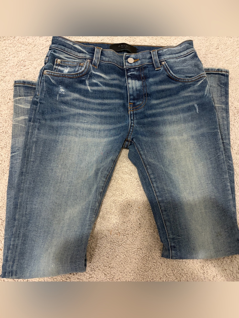 AMIRI Light Blue kids Denim Jeans